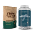 Muskelaufbau-Set: BioTech Vegan Protein + MyProtein MyVitamins – alle enthaltenen Artikel