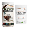 ProFuel Muskelaufbau-Set: V-PROTEIN vegan 4K + Creatine Monohydrate – alle enthaltenen Artikel