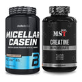 Muskelaufbau-Set: BioTech Micellar Casein + MST Creatine Monohydrate – alle enthaltenen Artikel