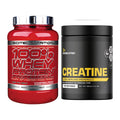 Muskelaufbau-Set: Scitec 100% Whey + Dedicated Creatine – alle enthaltenen Artikel