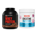 Muskelaufbau-Set: Body Attack 100% Whey + Nutrend Creatine Gummies – alle enthaltenen Artikel