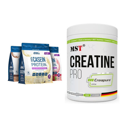 Muskelaufbau-Set: Applied Nutrition 100% + MST Creatin Pro CREAPURE – alle enthaltenen Artikel
