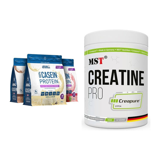 Muskelaufbau-Set: Applied Nutrition 100% + MST Creatin Pro CREAPURE – alle enthaltenen Artikel