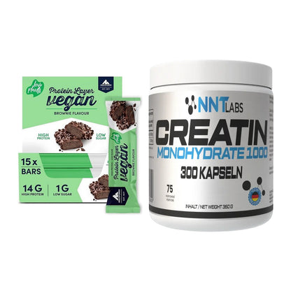 Muskelaufbau-Set: Multipower Vegan Protein + NNT Creatin 1000 mg – alle enthaltenen Artikel