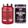 Muskelaufbau-Set: Scitec 100% Whey + Weider Micronized – alle enthaltenen Artikel