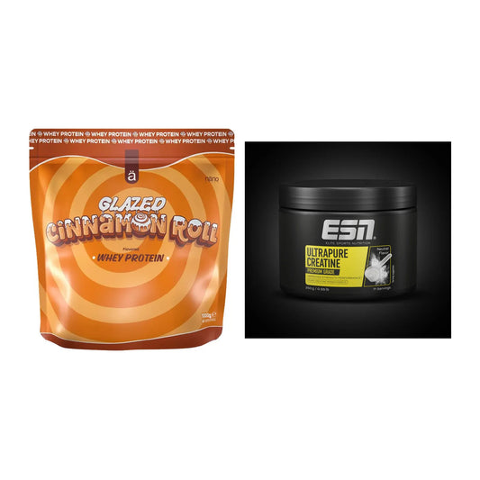Muskelaufbau-Set: Nanosupps Whey Protein + ESN Ultrapure Creatine – alle enthaltenen Artikel