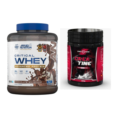 Muskelaufbau-Set: Applied Nutrition + CREASWISS Creatine 600 – alle enthaltenen Artikel