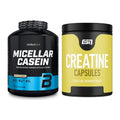 Muskelaufbau-Set: BioTech Micellar Casein + ESN Ultrapure Creatine – alle enthaltenen Artikel