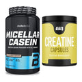 Muskelaufbau-Set: BioTech Micellar Casein + ESN Ultrapure Creatine – alle enthaltenen Artikel