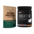 Muskelaufbau-Set: BioTech Vegan Protein 500g + MST Creatin Monohydrate – alle enthaltenen Artikel