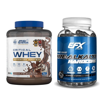 Muskelaufbau-Set: Applied Nutrition + EFX Kre-Alkalyn Hardcore – alle enthaltenen Artikel