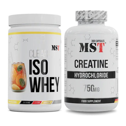 Muskelaufbau-Set: MST Iso Clear + MST Creatine HCL – alle enthaltenen Artikel