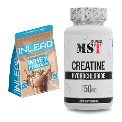 Muskelaufbau-Set: INLEAD Whey Protein + MST Creatin HCL – alle enthaltenen Artikel