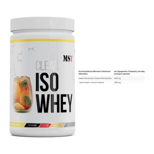 Muskelaufbau-Set: MST Iso Clear + INLEAD Creatine Monohydrate – alle enthaltenen Artikel