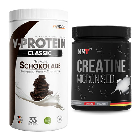 Muskelaufbau-Set: ProFuel VEGAN PROTEIN + MST Creatin Monohydrate – alle enthaltenen Artikel