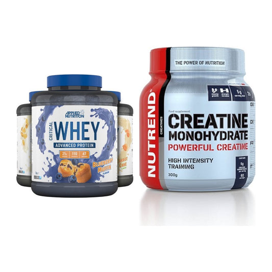 Muskelaufbau-Set: Applied Nutrition + Nutrend Creatine – alle enthaltenen Artikel