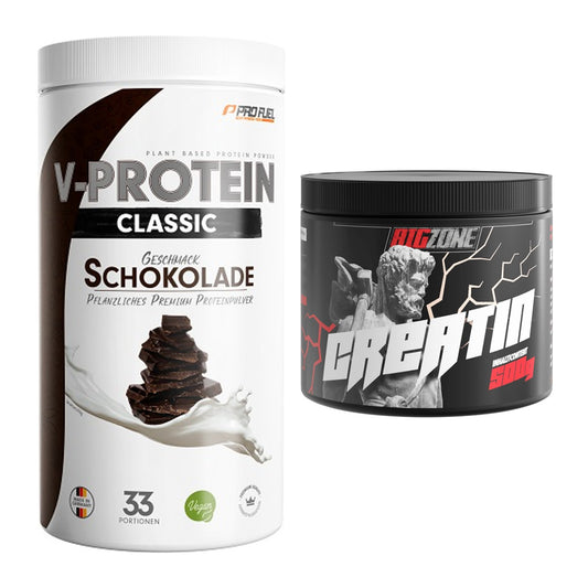 Muskelaufbau-Set: ProFuel VEGAN PROTEIN + Big Zone Creatin – alle enthaltenen Artikel