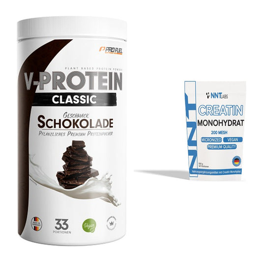 Muskelaufbau-Set: ProFuel VEGAN PROTEIN + NNT Creatin Monohydrat – alle enthaltenen Artikel
