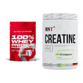 Muskelaufbau-Set: Scitec 100% Whey Protein + MST Creatin Pro CREAPURE – alle enthaltenen Artikel