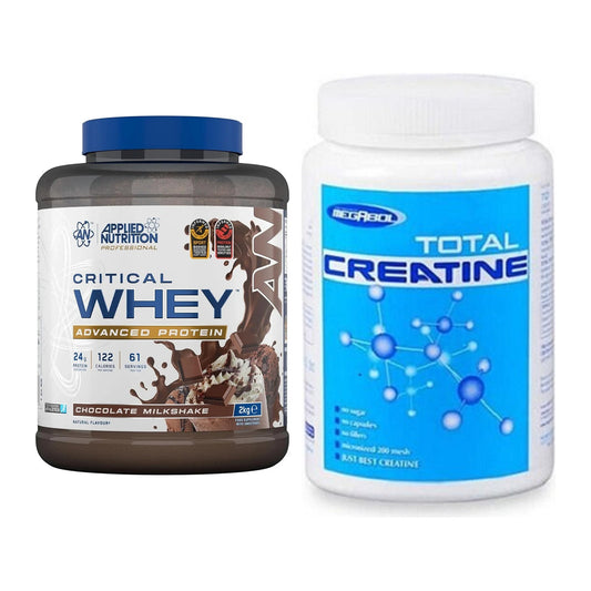 Muskelaufbau-Set: Applied Nutrition + Megabol Total Creatine – alle enthaltenen Artikel