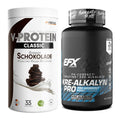 Muskelaufbau-Set: ProFuel VEGAN PROTEIN 1kg + EFX Kre-Alkalyn PRO – alle enthaltenen Artikel