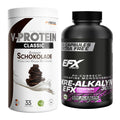Muskelaufbau-Set: ProFuel VEGAN PROTEIN + EFX Kre-Alkalyn 3000 – alle enthaltenen Artikel