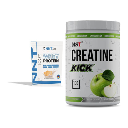 Muskelaufbau-Set: NNT Whey + MST Creatine Kick – alle enthaltenen Artikel