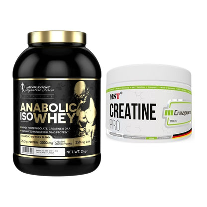 Muskelaufbau-Set: Kevin Levrone Anabolic + MST Creatin Pro CREAPURE – alle enthaltenen Artikel