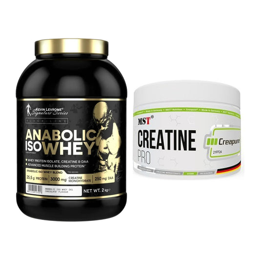 Muskelaufbau-Set: Kevin Levrone Anabolic + MST Creatin Pro CREAPURE – alle enthaltenen Artikel