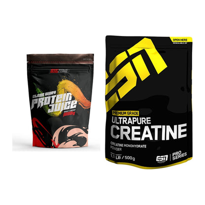 Muskelaufbau-Set: Big Zone Clear Whey + ESN Ultrapure Creatine – alle enthaltenen Artikel