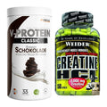 Muskelaufbau-Set: ProFuel VEGAN PROTEIN 1kg + Weider Creatin HCL – alle enthaltenen Artikel