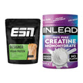Muskelaufbau-Set: ESN Designer Vegan + INLEAD Creatine – alle enthaltenen Artikel