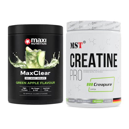Muskelaufbau-Set: MaxiNutrition MaxClear + MST Creatin Pro CREAPURE – alle enthaltenen Artikel