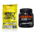 Muskelaufbau-Set: Olimp Whey Protein + Olimp Creatine Xplode – alle enthaltenen Artikel