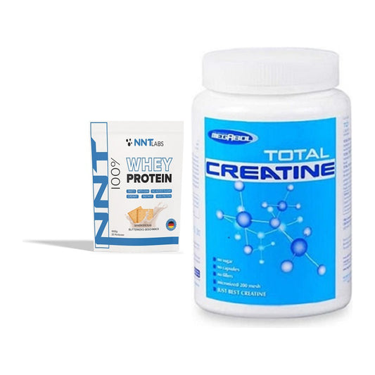 Muskelaufbau-Set: NNT Whey + Megabol Total Creatine – alle enthaltenen Artikel