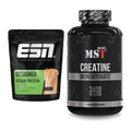 Muskelaufbau-Set: ESN Designer Vegan + MST Creatine Monohydrate – alle enthaltenen Artikel