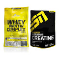 Muskelaufbau-Set: Olimp Whey Protein + ESN Ultrapure Creatine – alle enthaltenen Artikel