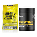 Muskelaufbau-Set: Olimp Whey Protein Complex 100% + Dedicated Creatine – alle enthaltenen Artikel