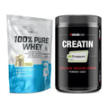 Muskelaufbau-Set: BioTech 100% Pure Whey 400g + Sinob Creatin CREAPURE – alle enthaltenen Artikel