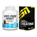 Muskelaufbau-Set: BioTech 100% Pure Whey + ESN Ultrapure Creatine – alle enthaltenen Artikel