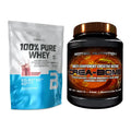 Muskelaufbau-Set: BioTech 100% Pure Whey + Scitec Crea-Bomb – alle enthaltenen Artikel