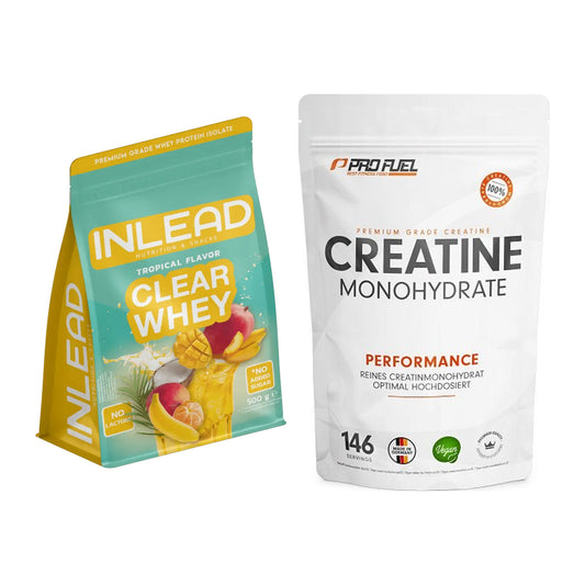 Muskelaufbau-Set: INLEAD Clear Whey + ProFuel Creatine – alle enthaltenen Artikel