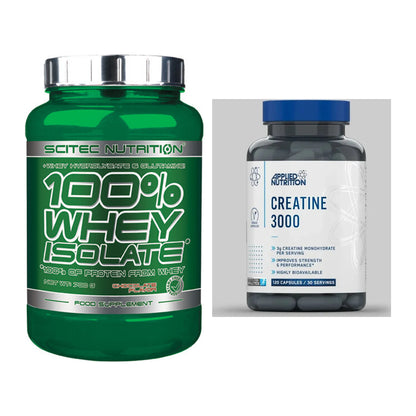 Muskelaufbau-Set: Scitec Whey Isolate + Applied Nutrition – alle enthaltenen Artikel