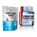 Muskelaufbau-Set: BioTech 100% Pure Whey + Nutrend Creatine – alle enthaltenen Artikel