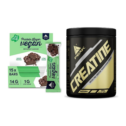 Muskelaufbau-Set: Multipower Vegan Protein + Peak Creatin Powder – alle enthaltenen Artikel
