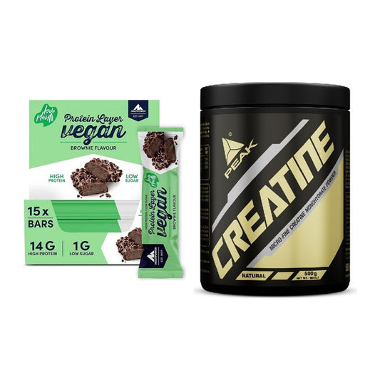 Muskelaufbau-Set: Multipower Vegan Protein + Peak Creatin Powder – alle enthaltenen Artikel