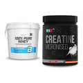 Muskelaufbau-Set: BioTech 100% Pure Whey + MST Creatin Monohydrate – alle enthaltenen Artikel