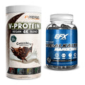 Muskelaufbau-Set: ProFuel V-PROTEIN vegan + EFX Kre-Alkalyn Hardcore – alle enthaltenen Artikel