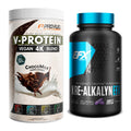 Muskelaufbau-Set: ProFuel V-PROTEIN vegan 4K blend + EFX Kre-Alkalyn – alle enthaltenen Artikel