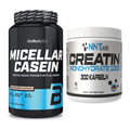 Muskelaufbau-Set: BioTech Micellar Casein + NNT Creatin 1000 mg – alle enthaltenen Artikel